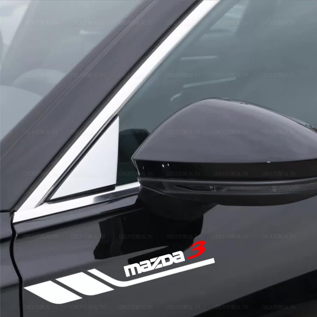 Amazon.co.jp: 新型【MAZDA3】用 車 ステッカー デカール サイド